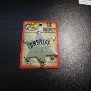 Sherrif Caleb Bass Pro Gold Badge